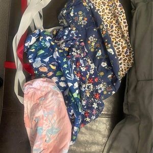 Nursing scrub caps
